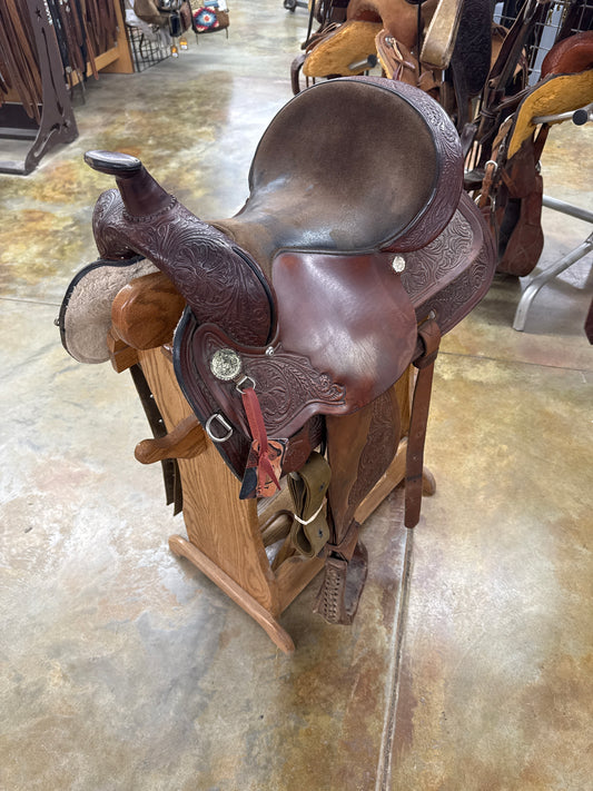 Used Circle Y High Horse Pleasure/Trail Saddle, 15" Seat