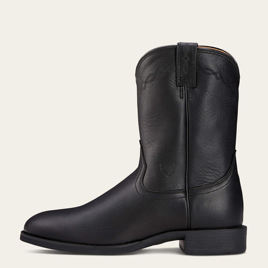 Ariat Men's Heritage Roper Black Boots