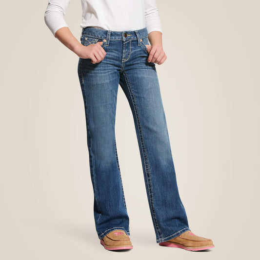 Ariat Girl's Eleanor Whipstitch Bootcut Jean