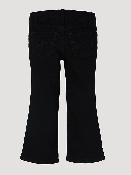 Wrangler Girl's Premium Patch Black Jeans