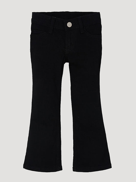 Wrangler Girl's Premium Patch Black Jeans