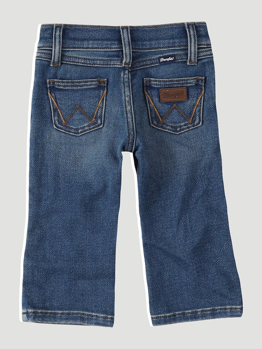 Wrangler Little Boy's Stitched Pocket Western Jean
