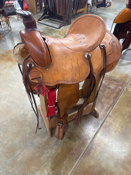 Used Saddle King Ranch Saddle, 16"