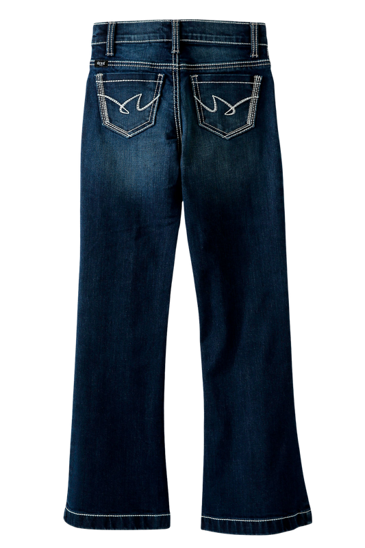 Cruel Girl's Violet Mid Rise Slim Fit Trouser Jeans