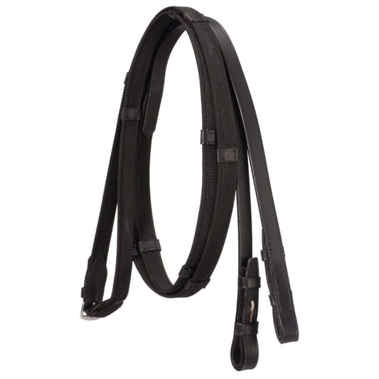Tough1 Super Grip Black Reins
