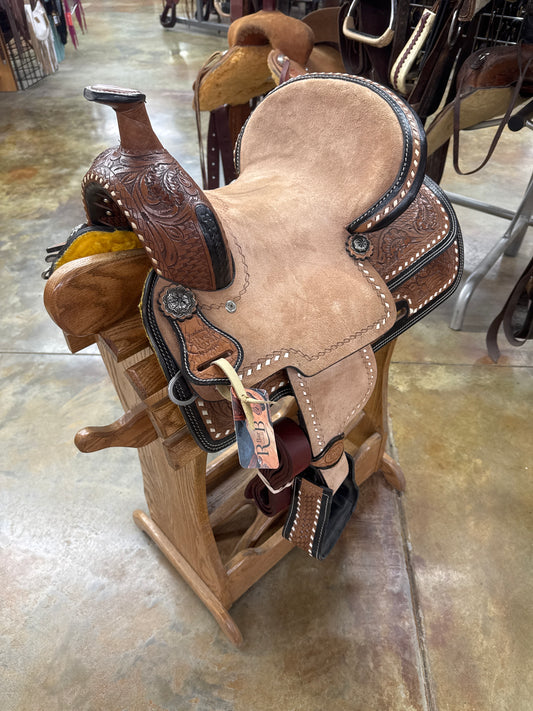 Silver Royal "Gunnison" Youth Roper, 12" Seat