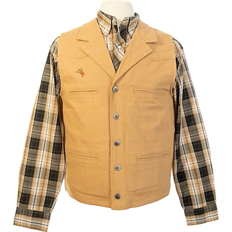 Wyoming Traders Men's Colorado Concealed Carry Tan Vest