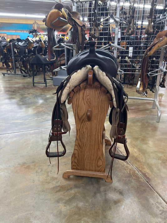 Used Circle Y Trail Saddle, 16" Seat