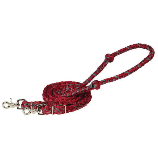 Weaver Braided Polyester Barrel Rein-3/4"X8'