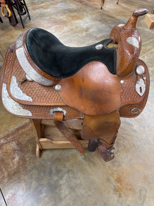 Used Simco Pleasure/Show Saddle, 15.5" Seat