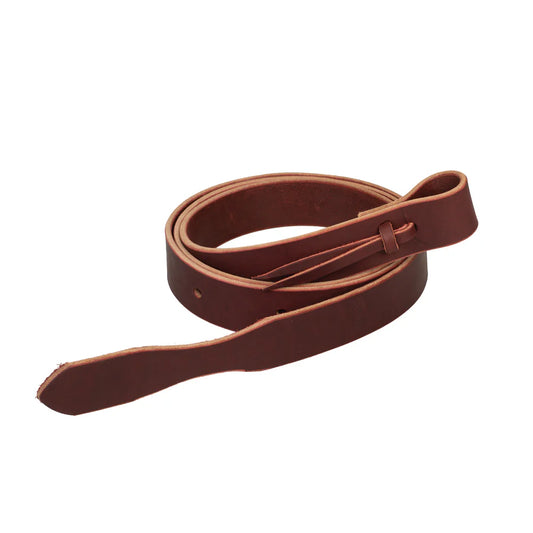 Weaver Latigo with Holes, Burgundy 1-1/4"X72"