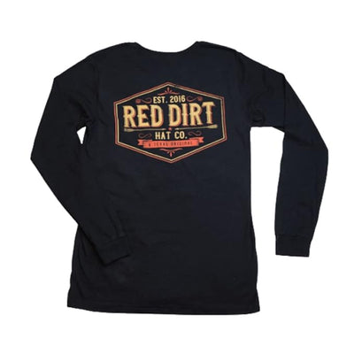 Red Dirt Hat Co.  Badge Long Sleeve T-Shirt