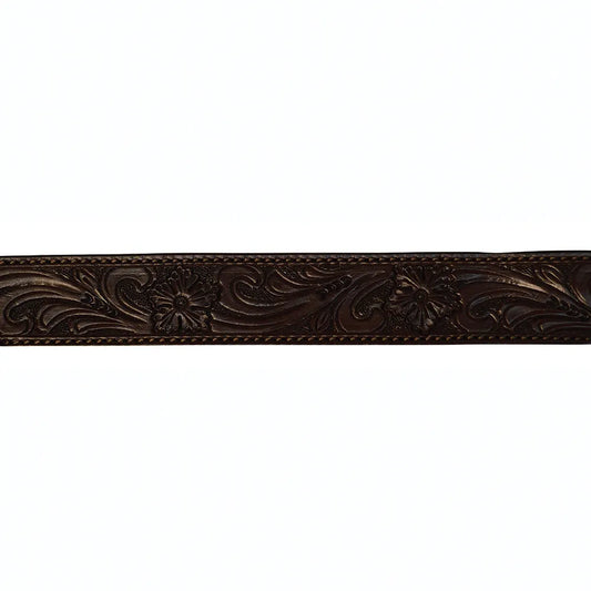 Circle Y Straight Floral Breast Collar