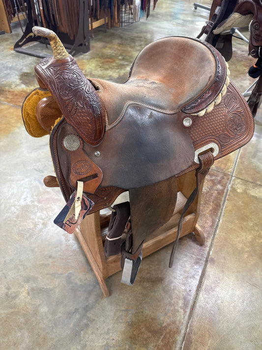 Used SRS Barrel Saddle, 14.5" Seat