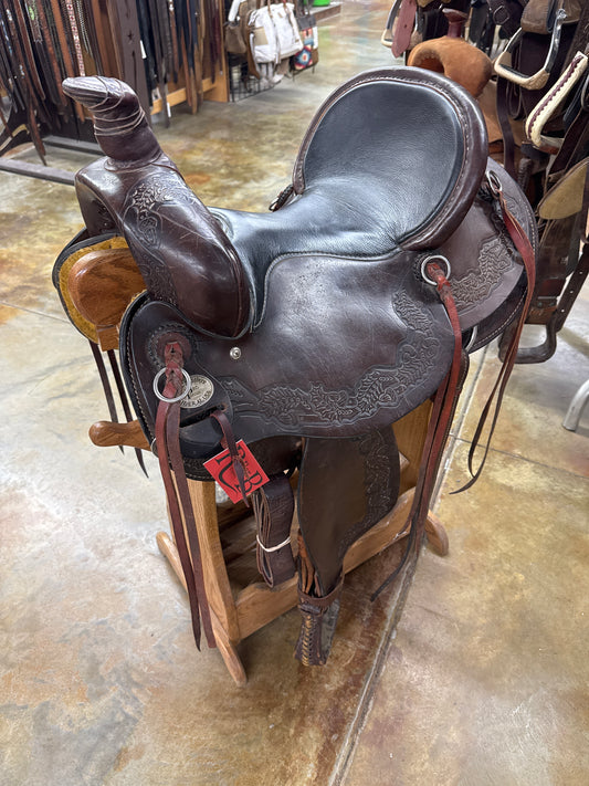 Used Valley Head Saddlery Ranch Roper, 15" Seat