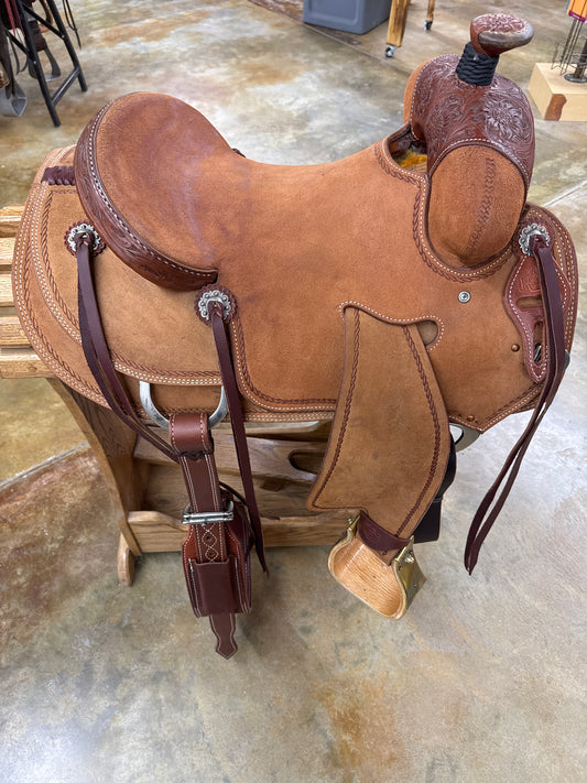 R Bar B Summit Series Seat Rig Rancher, 15" Seat
