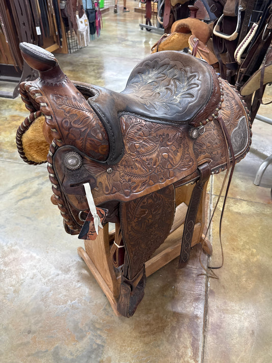 Used Buford Pleasure Saddle, 15" Seat