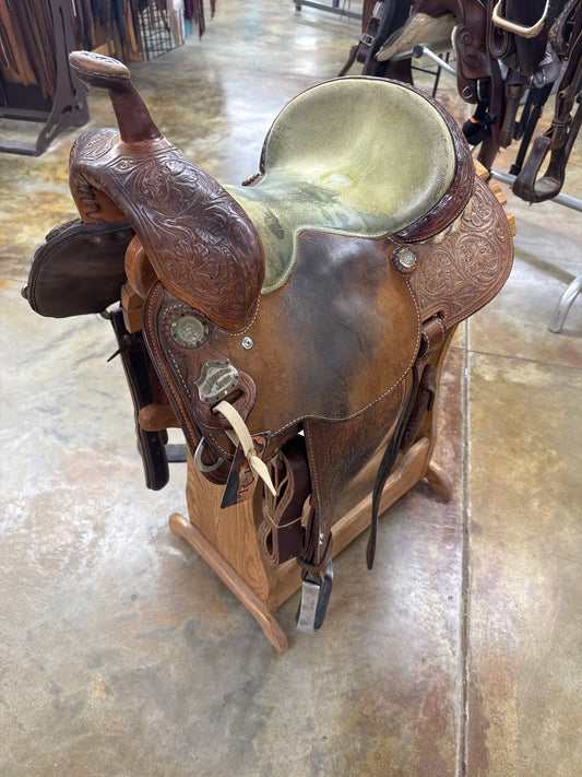 Used Cactus Saddlery Charmayne Jaymes Barrel Racer Saddle, 13" Seat