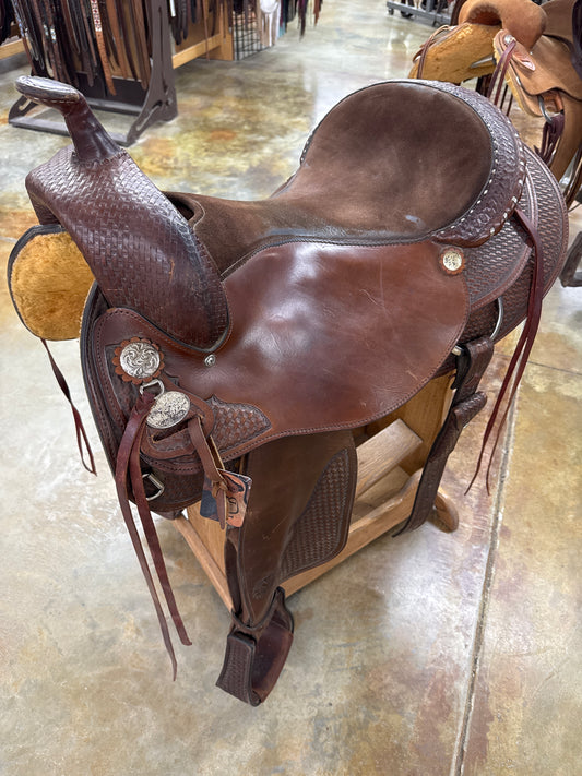 Used Circle Y Pleasure/Trail Saddle, 18" Seat
