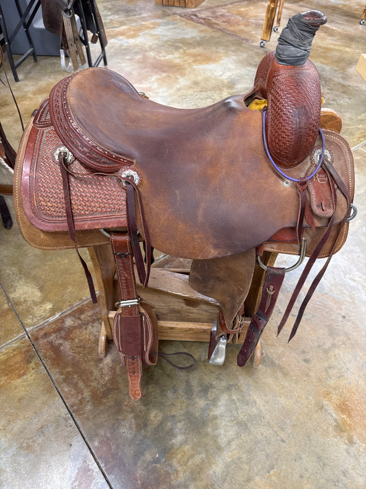 Used R Bar B Ranch Cutter, 16" Seat