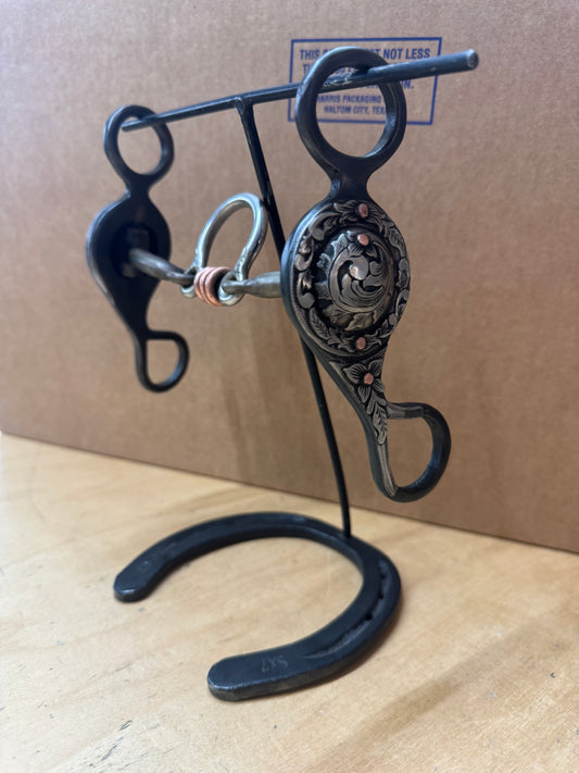 Garren Silver Mounted Concho Bit
