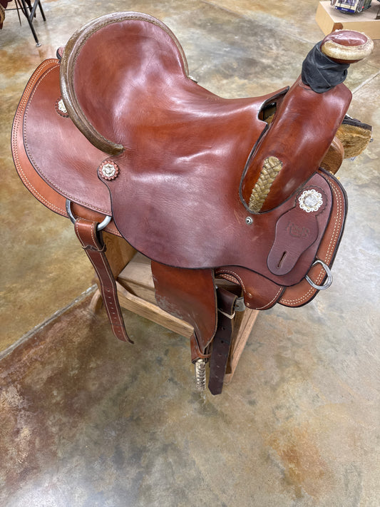 Used R Bar B Ranch Saddle, 15"