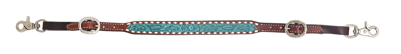 Rafter T Floral Tooled Wither Strap