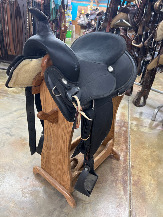 Used Abetta Trail Saddle, 16" Seat
