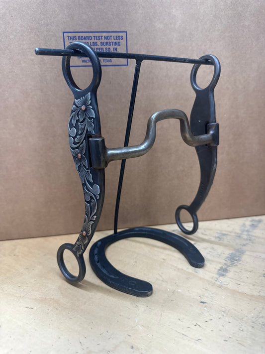 Garren Silver Mounted Square Port