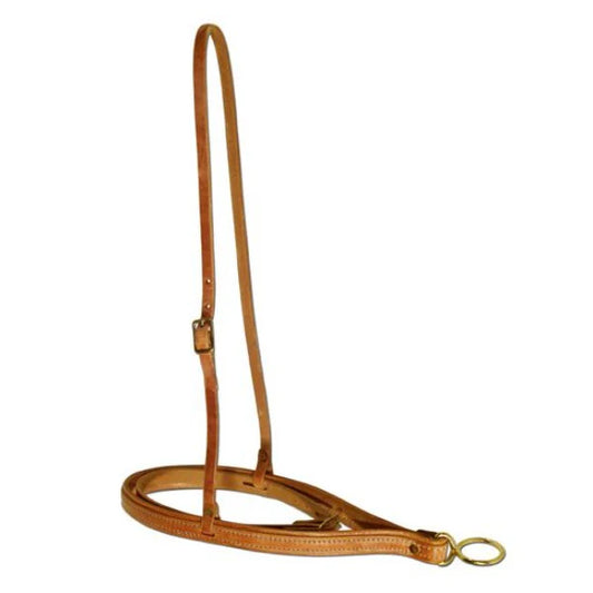 Berlin Custom Leather Roper Noseband Cavison