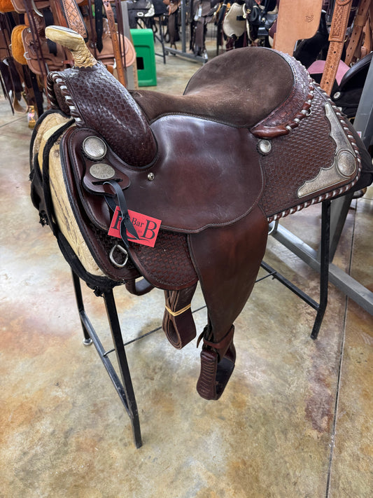 Used Charles Crawley Show Saddle, 15" Seat