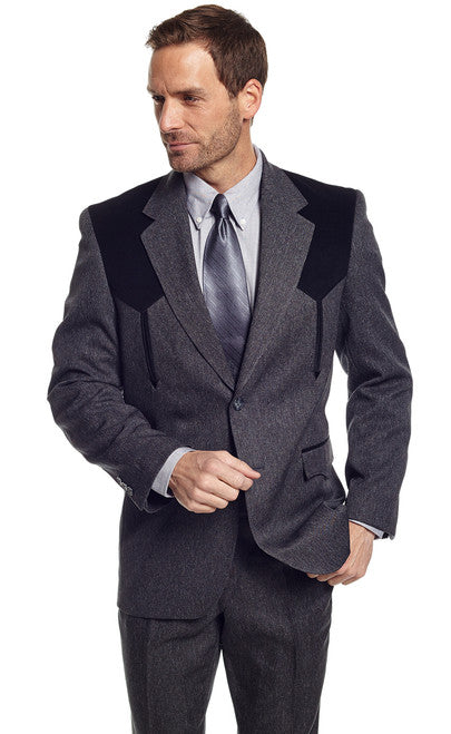 Circle S Men's Heather Charcoal"Boise" Sport Coat