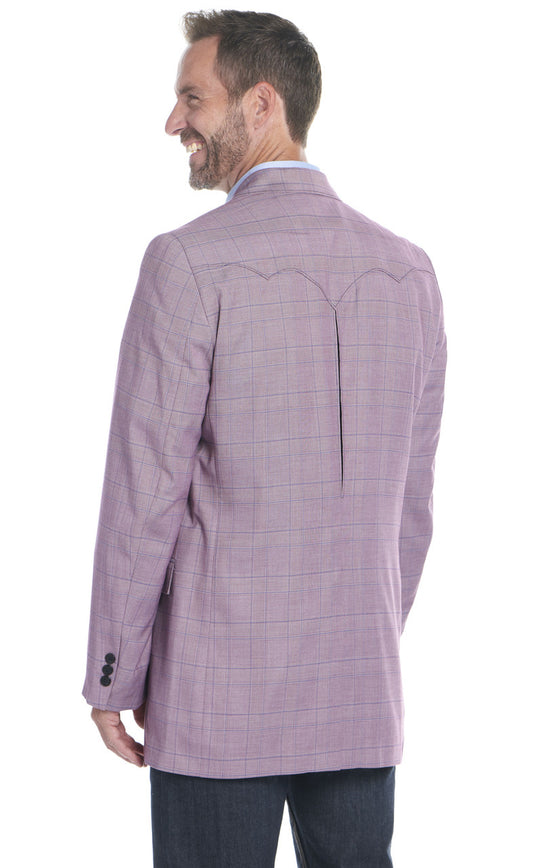 Circle S Fort Worth Red Sangria Sport Coat