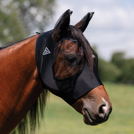 Professional's Choice Horse Size Comfort Fit Lycra Fly Mask