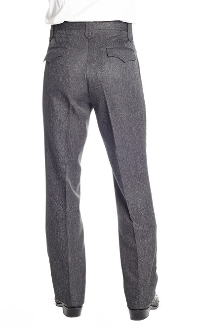 Circle S Heather Dress Charcoal Ranch Dress Pant