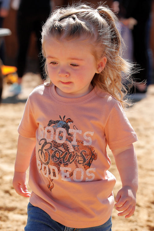 Cruel Girls Boots, Bows, Rodeo Toddler Girl's T-shirt