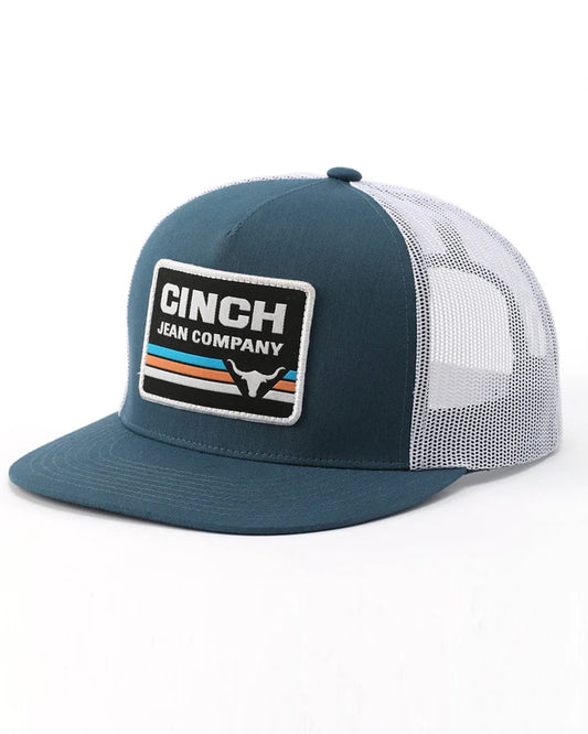 Cinch Men's High Profile Teal Trucker Cap