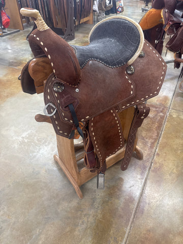 Yocham Barrel Saddle, 14.5"