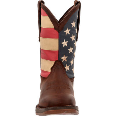 Durango Men's Rebel Patriotic Pull-On Western Flag Boot