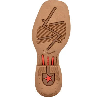 Durango Lil' Rebel Pro Big Kid's Trail Brown & White Western Boot