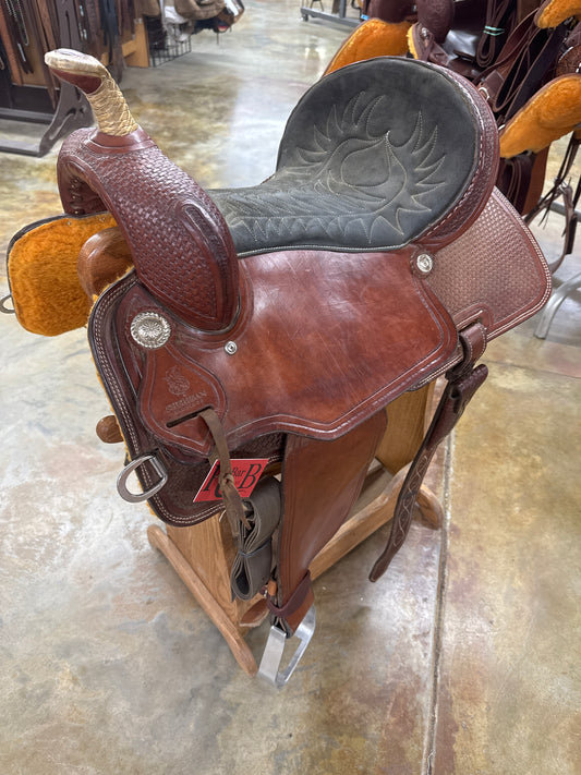 Used Sheridan Saddle Co. Barrel Saddle, 15.5" Seat