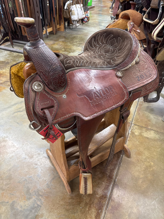 Used Corriente Roper Saddle, 15" Seat