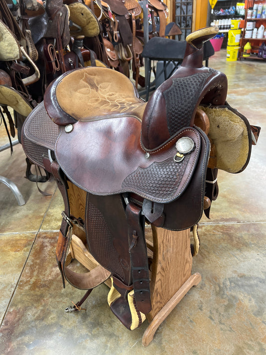 Used Circle Y Roper Saddle, 15" Seat