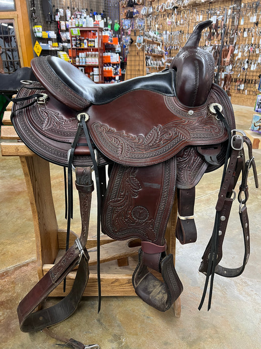 Used Circle Y Julie Goodnight Wind River, 16"