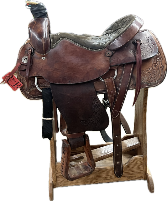 Used American Saddlery Roper Saddle, 17"