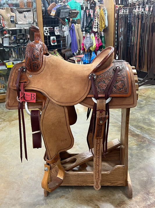 R Bar B Ranch Cutter Saddle, Demo, 16.25" Seat