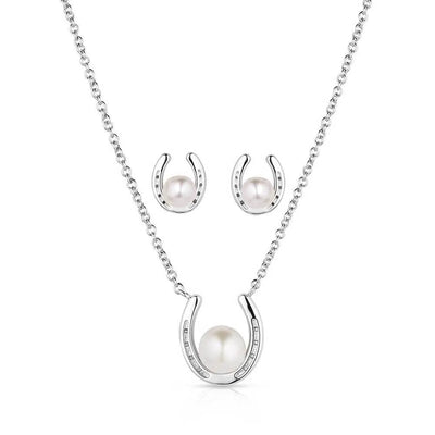 Montana Silversmiths Delicate Embrace Pearl Jewelry Set