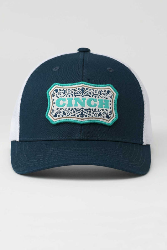Cinch Women's Flexfit Trucker Navy Ball Cap