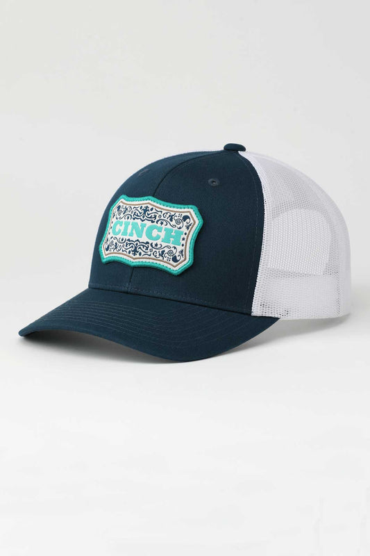 Cinch Women's Flexfit Trucker Navy Ball Cap