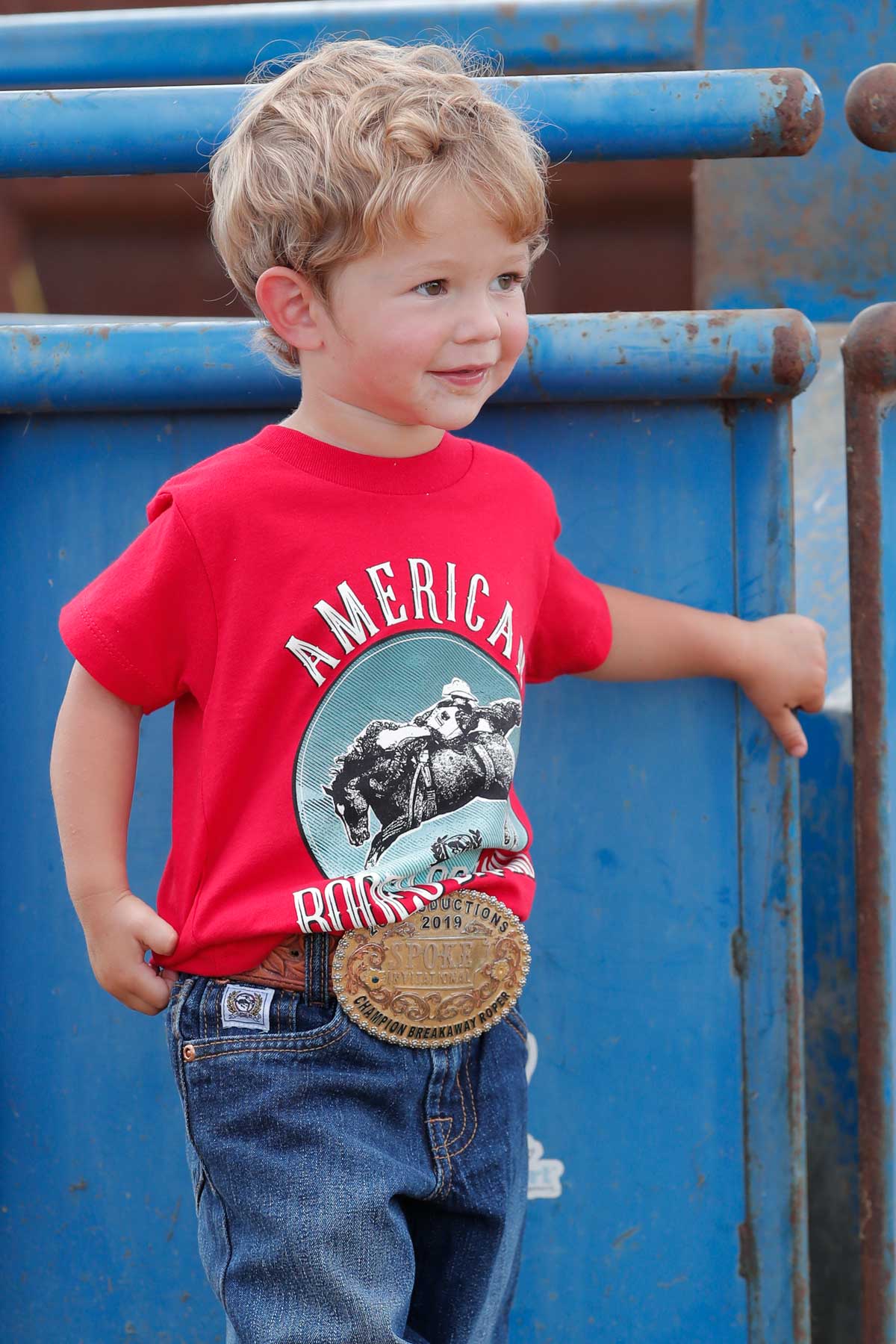 Cinch Infant/Toddler Red American Rodeo Brand T-Shirt